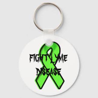FIGHT LYME DISEASE KEYCHAIN