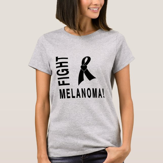 Fight Melanoma T-Shirt (Front)