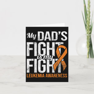 Fight My Fight Leukaemia Awareness Leukaemia Cance Card