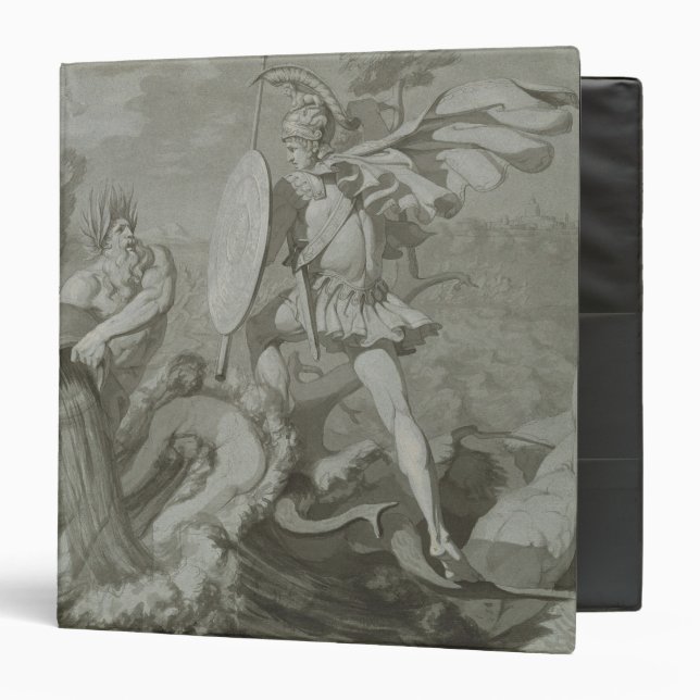 Fight of Achilles with the River Scamander Binder (Front/Inside)