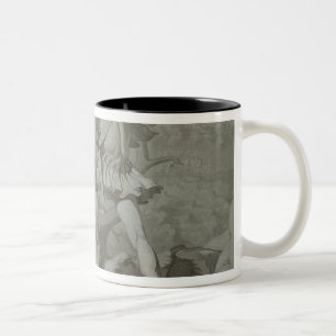 Fight of Achilles with the River Scamander Two-Tone Coffee Mug