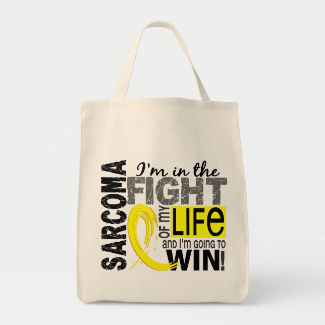 Fight Of My Life Sarcoma Tote Bag (Front)