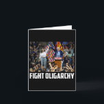 Fight Oligarchy Bernie Sanders And Aoc Freedom Us  Card<br><div class="desc">Fight Oligarchy Bernie Sanders And Aoc Freedom Us Anti Trump</div>