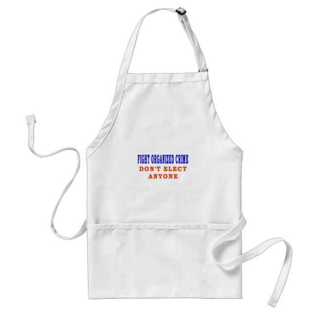 FIGHT ORGANIZED CRIME STANDARD APRON (Front)