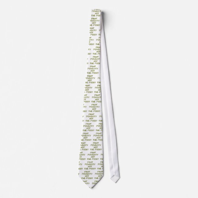 FIGHT POVERTY TIE (Front)