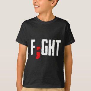 Fight Semicolon Mental Health Support Suicide Surv T-Shirt