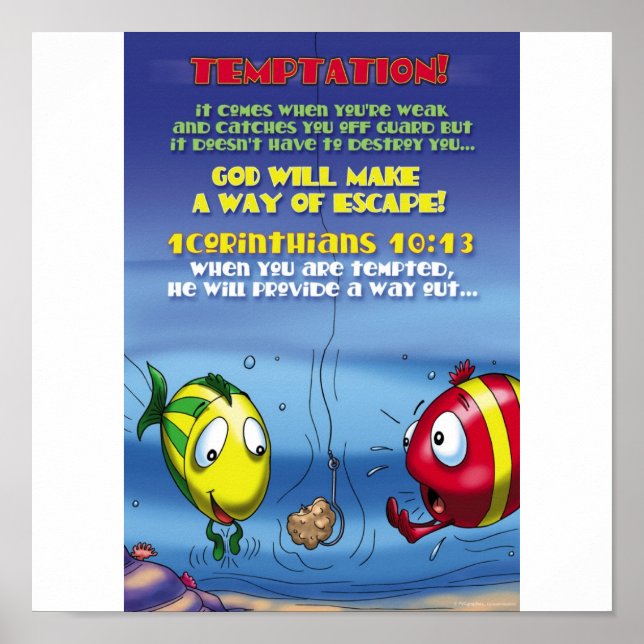 Fight Temptation Poster (Front)