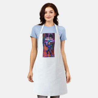 Fight the monster apron