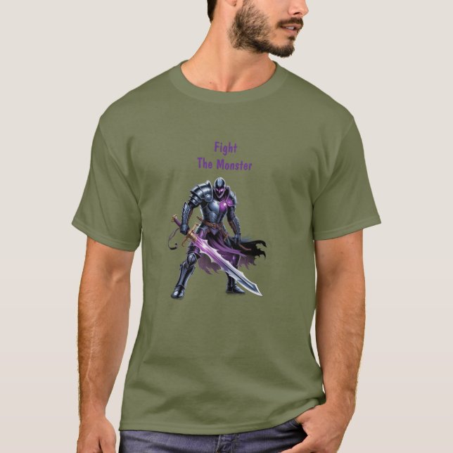 Fight the monster  T-Shirt (Front)