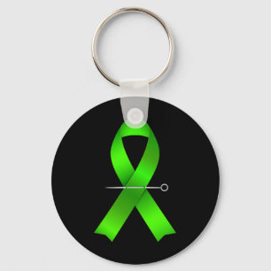 Fight The Stigma American Flag Mental Health Aware Keychain
