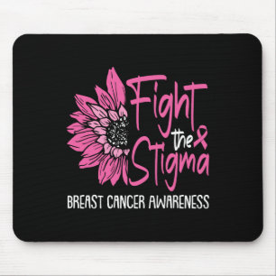 Fight The Stigma Breast Cancer Awareness Survivor  Mouse Pad