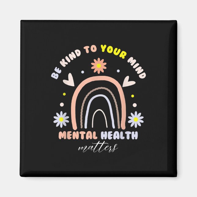 Fight The Stigma Mental Health S Mental Awareness  Magnet (Front)