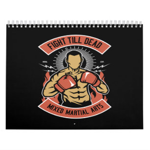 fight till dead mixed martial arts calendar