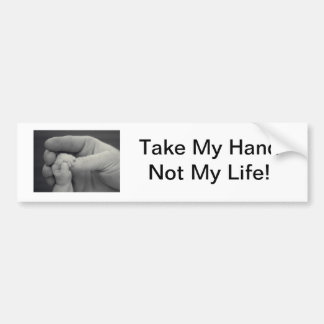 Fight to live bumper sticker