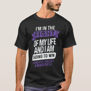 Fight to Win Domestic Violence Awareness Supporter T-Shirt