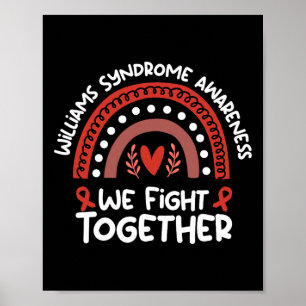 Fight Together Awareness Month Williams Syndrome  Poster
