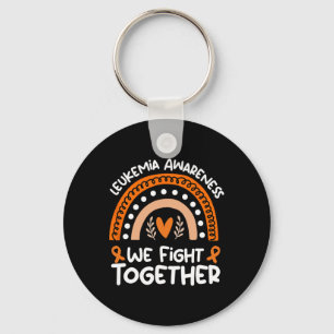 Fight Together Leukaemia Awareness Leukaemia 3 Keychain