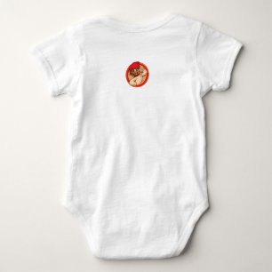 fighten rooster baby bodysuit