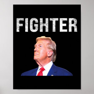 Fighter Donald Trump 2024  Poster