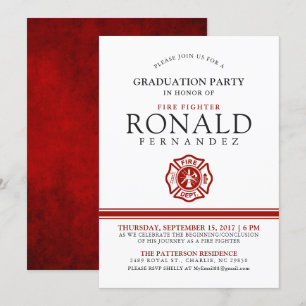 Fighter Graduation Party   Invitation d'événement