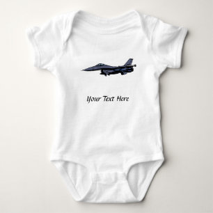 Fighter Jet Flying Baby Bodysuit