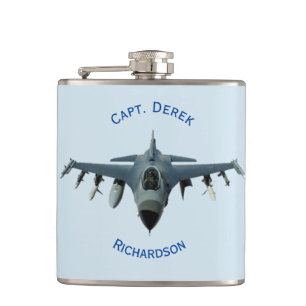 Fighter Jet Hip Flask