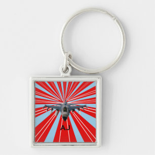 Fighter Jet Keychain