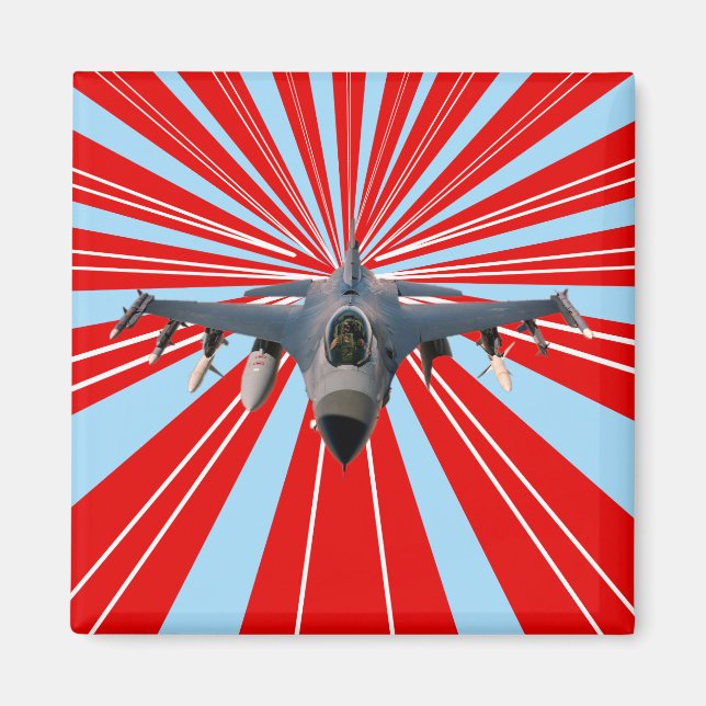 Fighter Jet Magnet (Front)