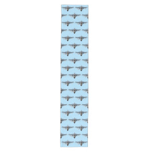 Fighter Jet Medium Table Runner