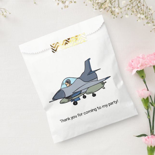 Fighter Jet Military Favour Bag (Sealed)