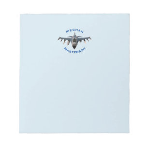 Fighter Jet Notepad