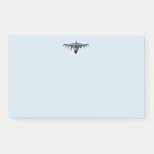 Fighter Jet Post-it Notes (Front)