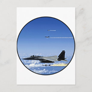 Fighter Jet Postcard