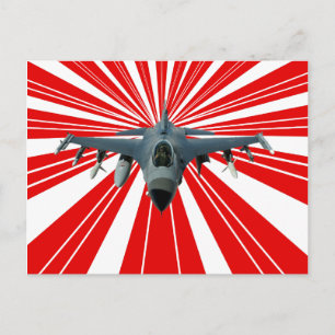Fighter Jet Postcard