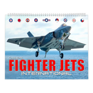 FIGHTER JETS INTERNATIONAL CALENDAR