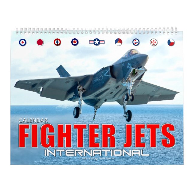 FIGHTER JETS INTERNATIONAL CALENDAR (Cover)