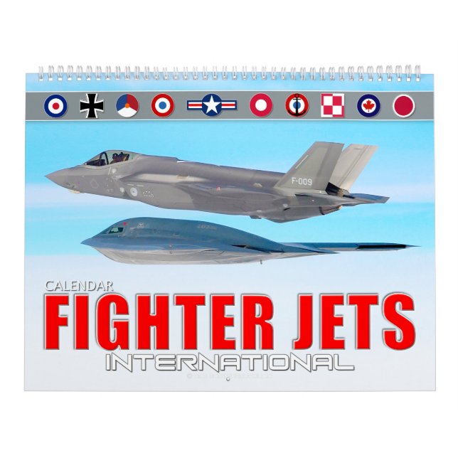 FIGHTER JETS INTERNATIONAL CALENDAR (Cover)