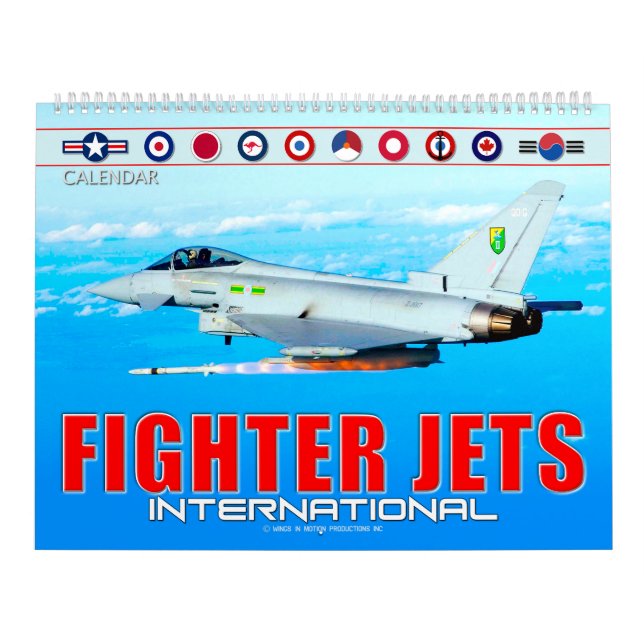 FIGHTER JETS INTERNATIONAL CALENDAR (Cover)