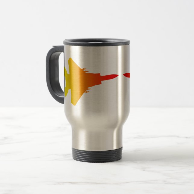 Fighter Jets Travel Mug (Front Left)