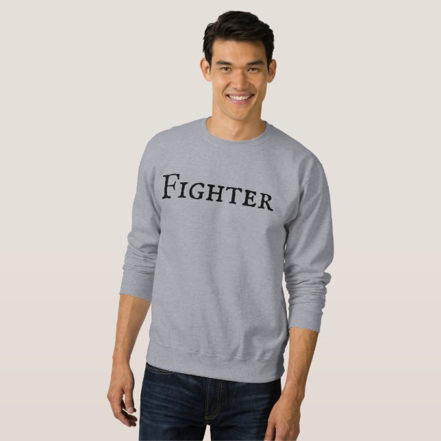 Fighter Men's Sweatshirt (Front Full)