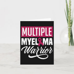 Fighter Multiple Myeloma Warrior Multiple Myeloma Card
