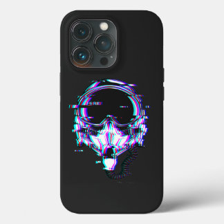 Fighter Pilot Helmet glitch effect maximum speed   iPhone 13 Pro Case