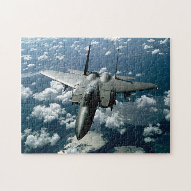 Fighter plane jigsaw puzzle (Horizontal)