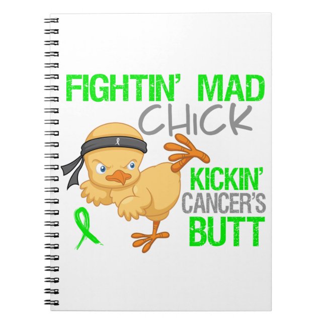 Fightin Chick Non-Hodgkins Lymphoma Notebook (Front)