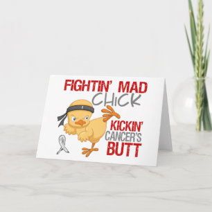 Fightin Chick Retinoblastoma Holiday Card