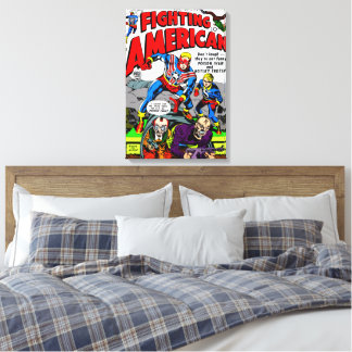 Fighting American Canvas Print