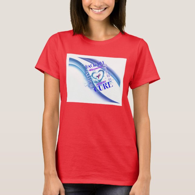Fighting Back Till There is a Cure RA T-Shirt (Front)