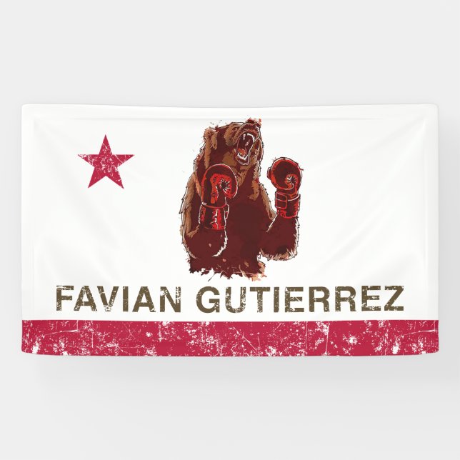 Fighting Bear Banner (Horizontal)