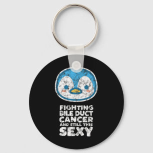 Fighting Bile Duct Cancer Still This Y Quote Pengu Keychain