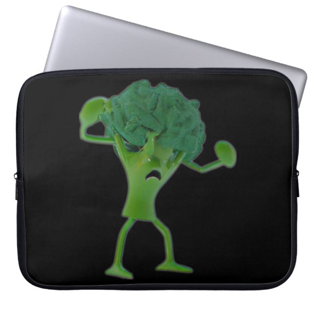Fighting Broccoli BBrrooccccooolllliii! Laptop Sle Sleeve (Front)